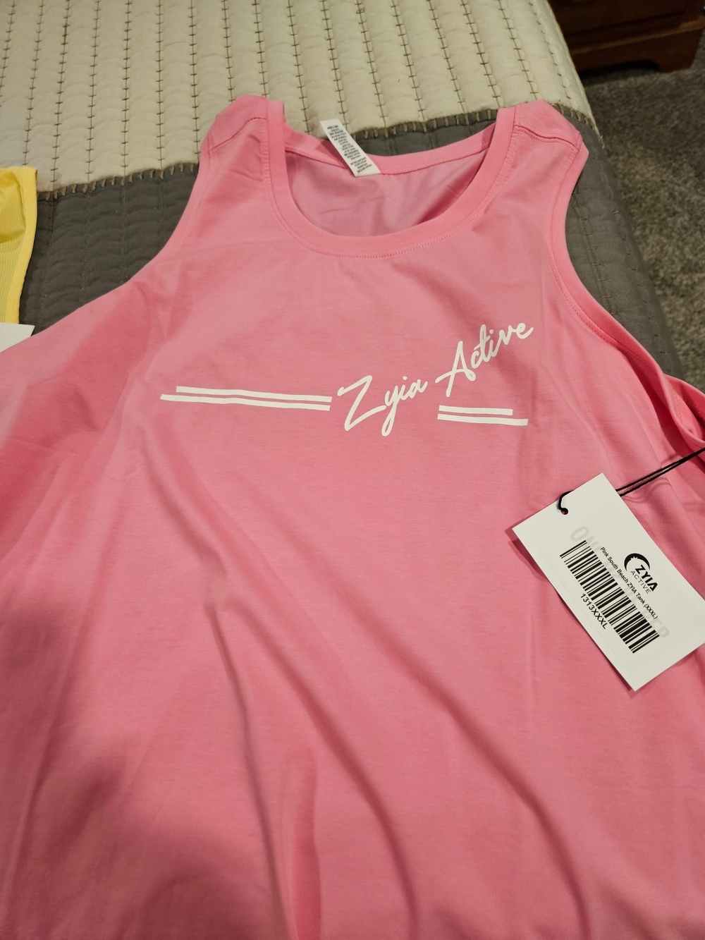 ZYIA Pink ZYIA Active Women's Tank NWT